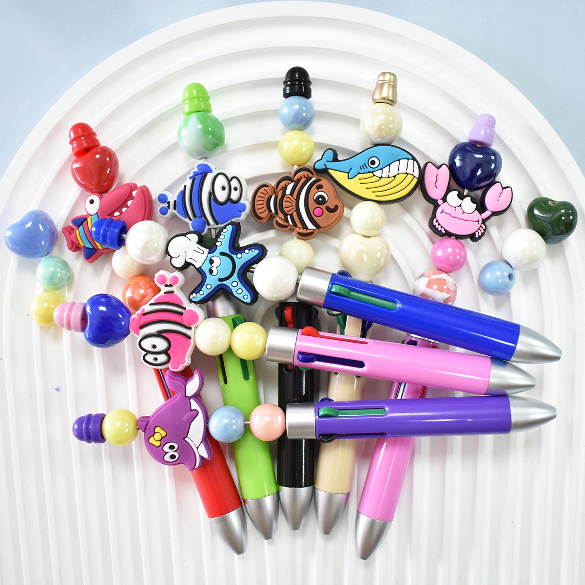 Wholesale   Random 100pcs/pack Underwater World Beads